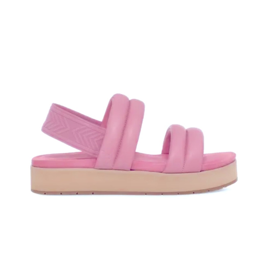 Koolaburra By Ugg Anida Slide Sandal Memory Foam Cushioned Quilted Faux Leather - Picture 5 of 7